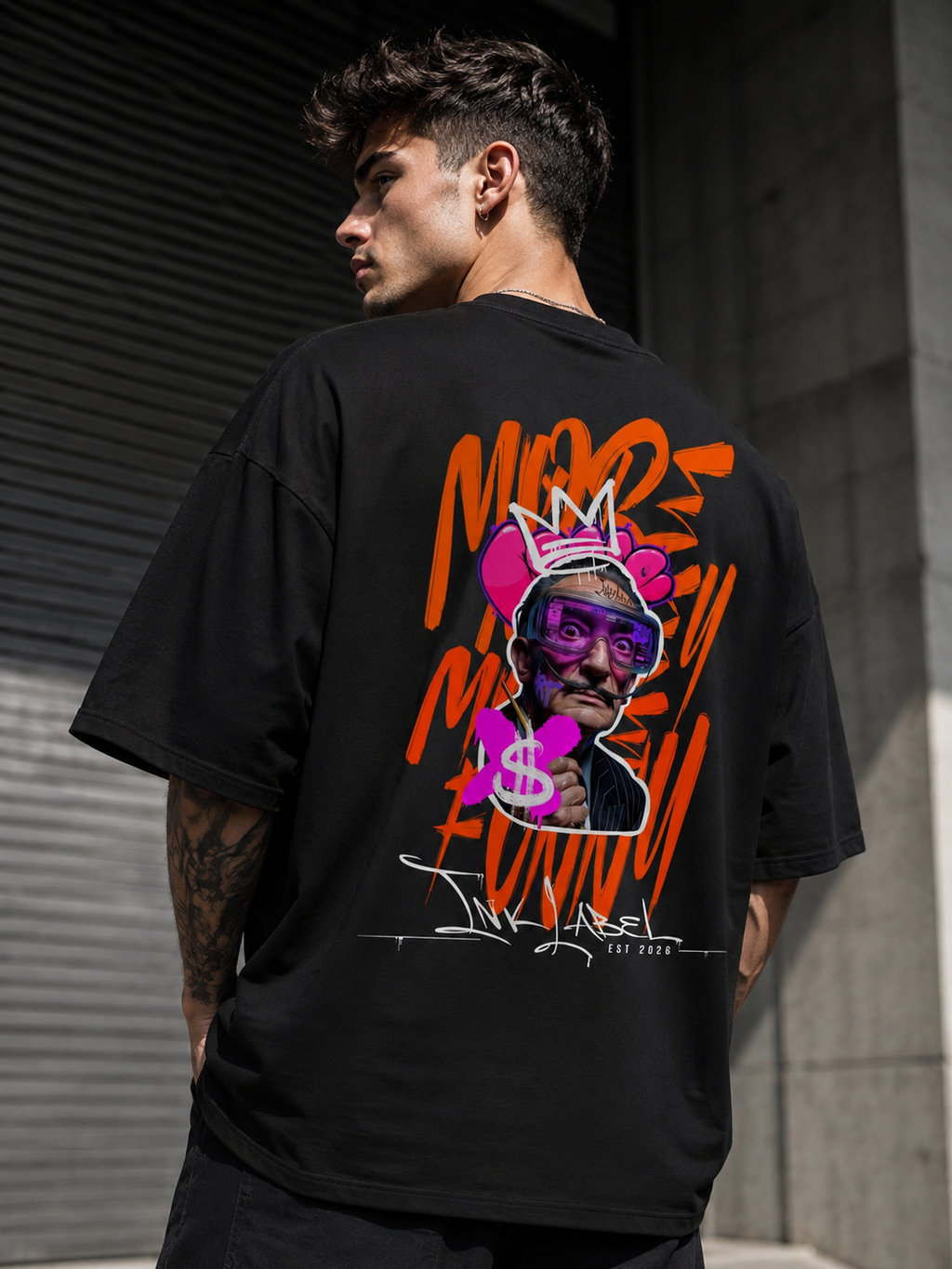 Ink Label Oversize Dali