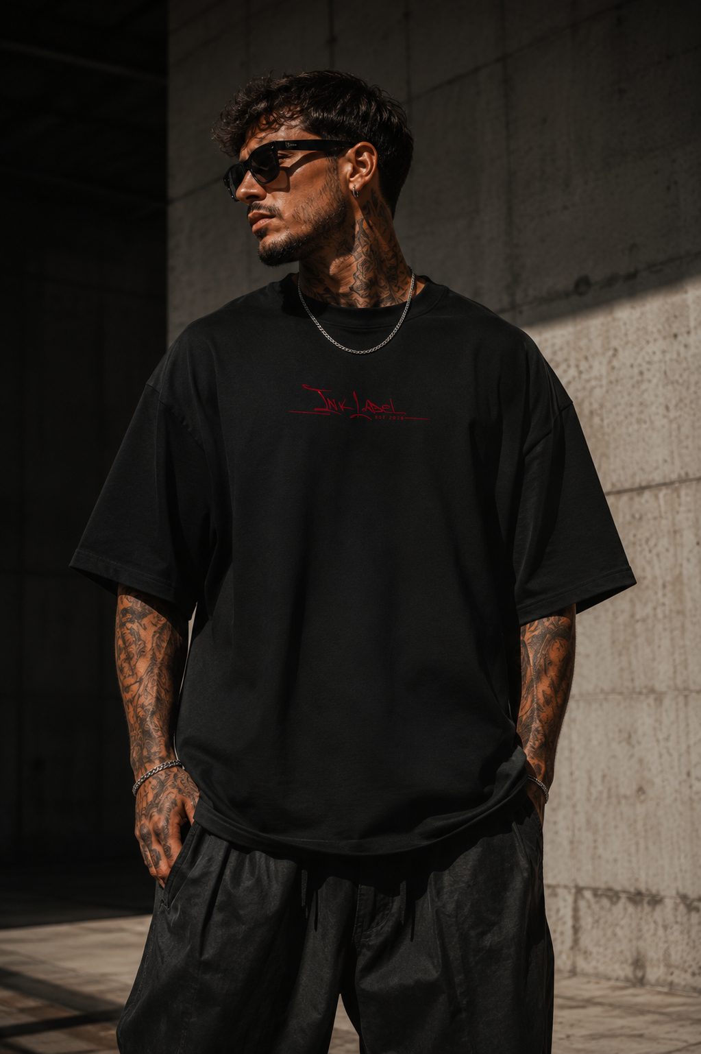 Ink Label Oversize Never Stop Art
