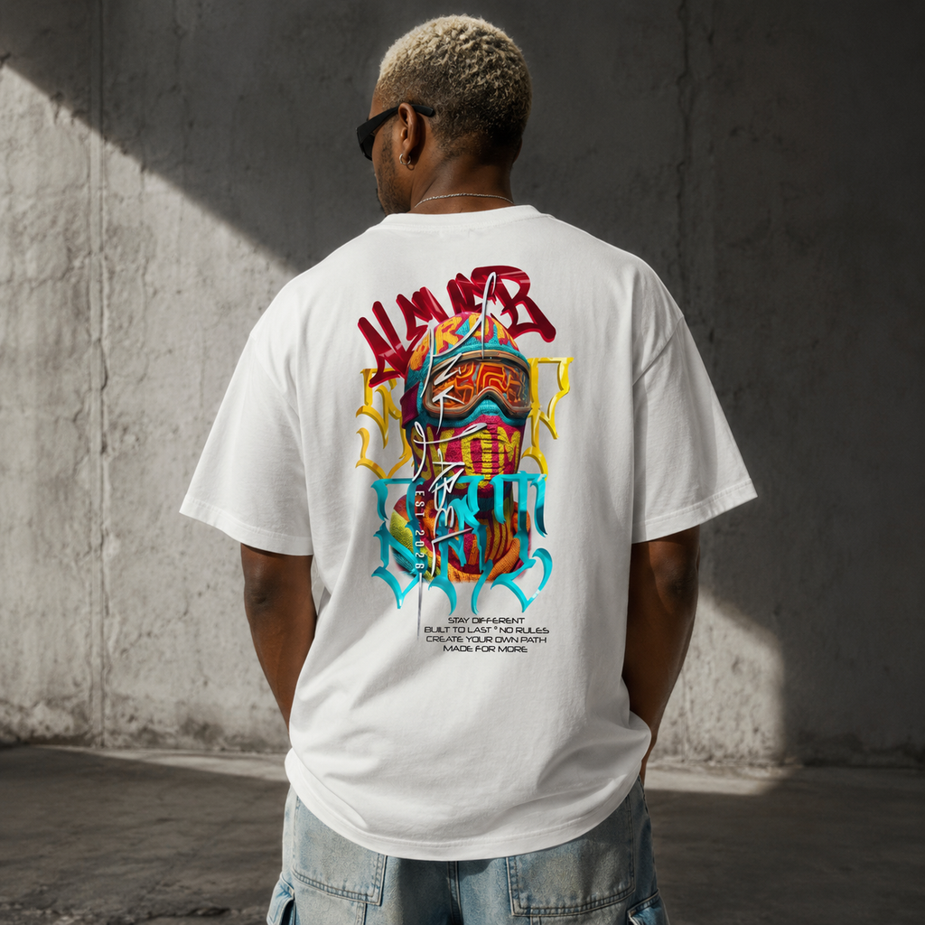Ink Label Oversize Never Stop Art