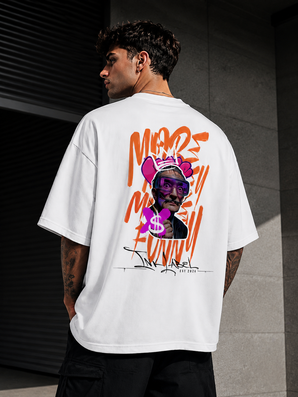 Ink Label Oversize Dali