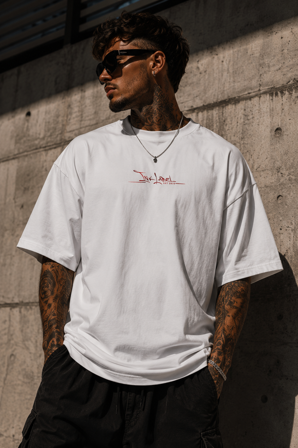 Ink Label Oversize Never Stop Art