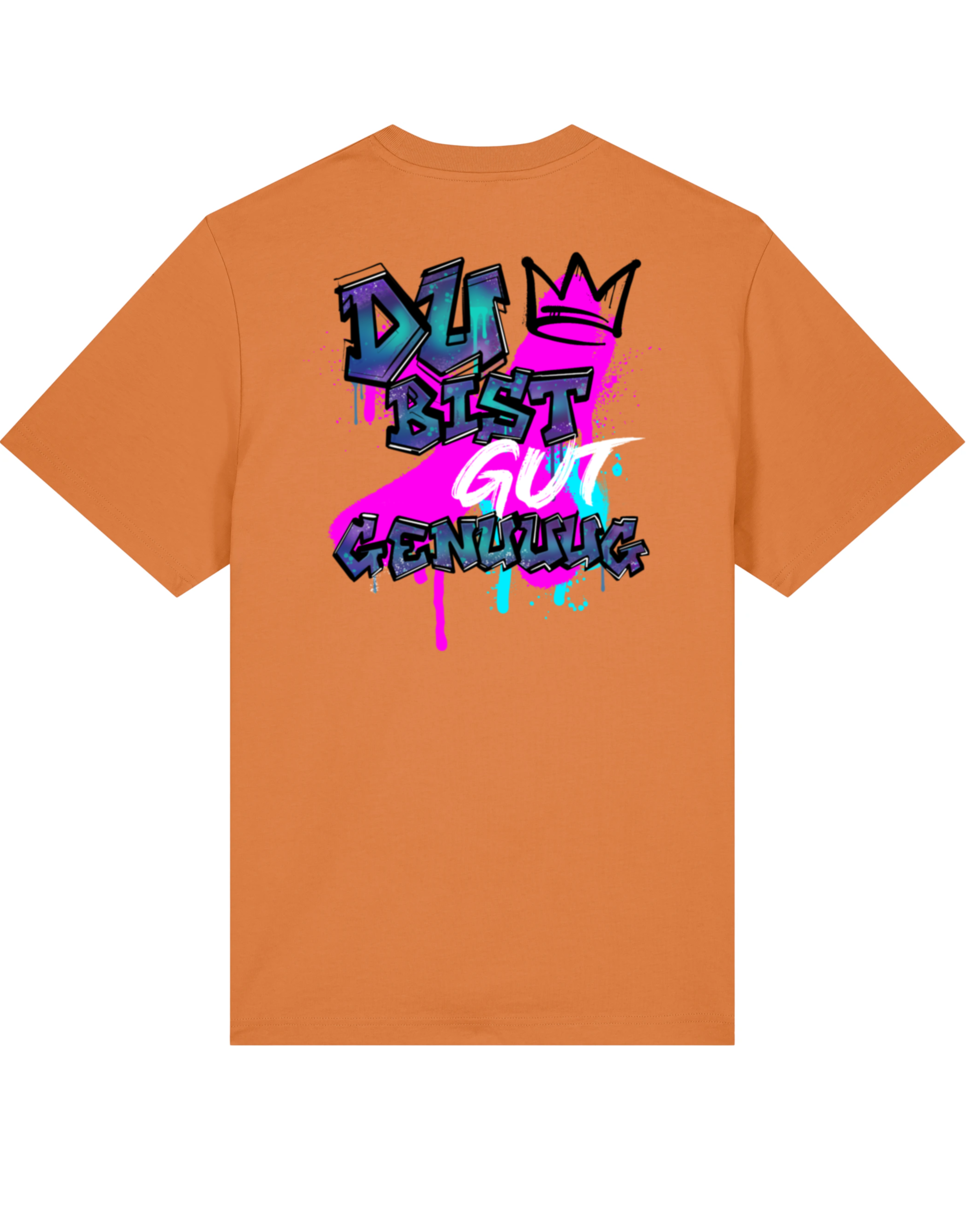 LIMITED EDITION Heavy Oversize T Shirt Forgotten Orange