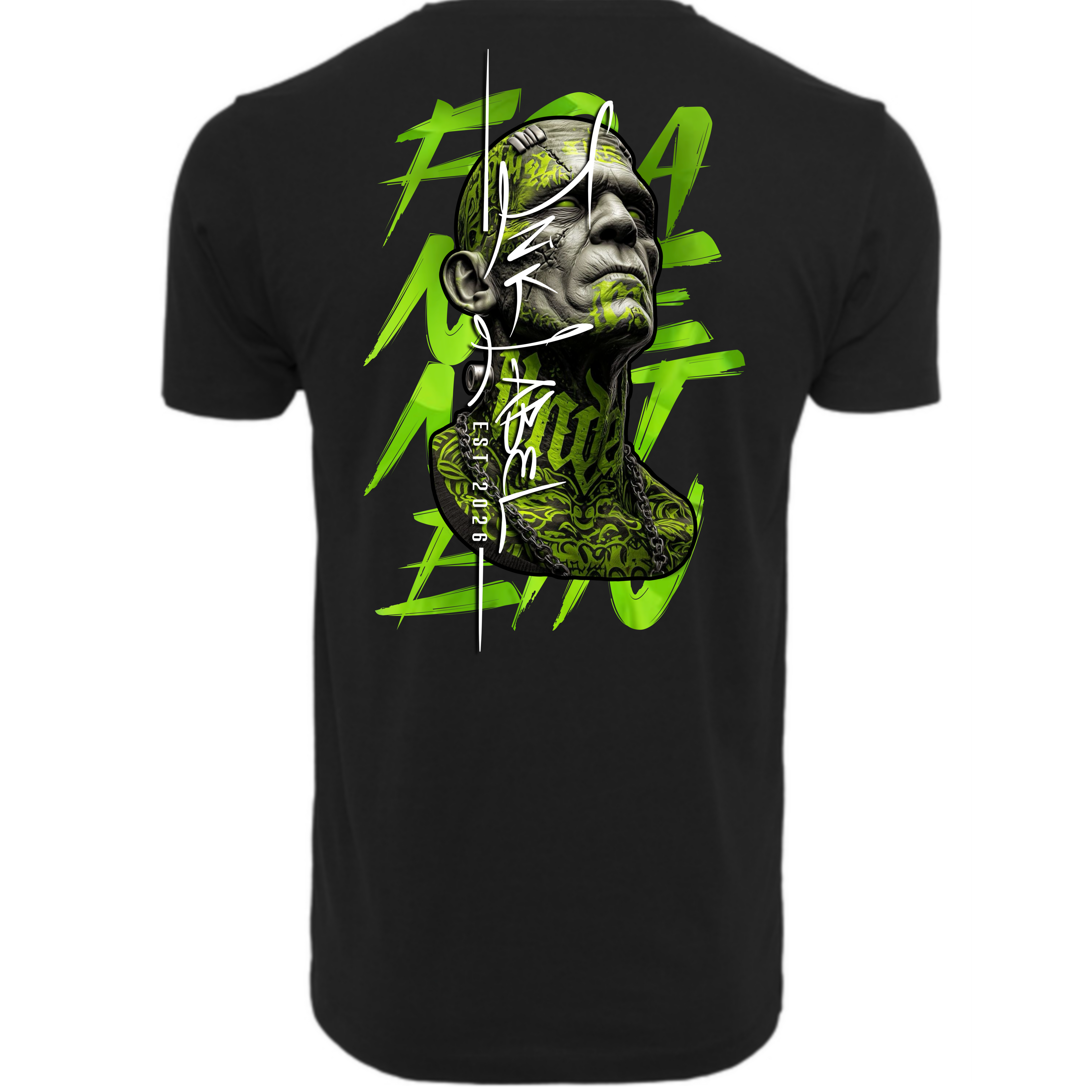 Ink Label Oversize Frankenstein